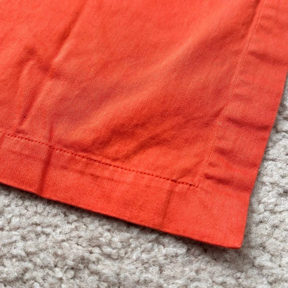 Crate & Barrel 100% Cotton Napkins Orange (19.5 Inch By 20 In)